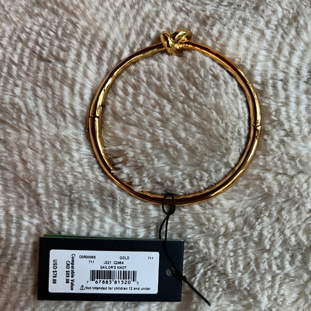 3 Kate Spade Sailor Knot Hinge Bangle - Picture 3 of 6